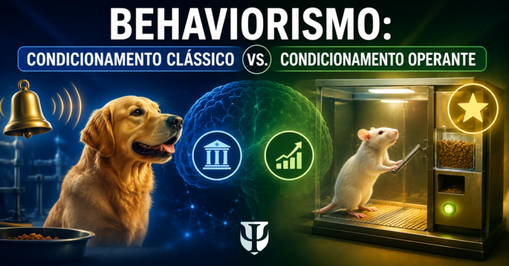 Behaviorismo - Condicionamento Clássico vs Condicionamento Operante