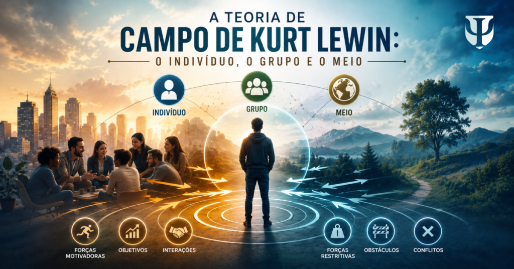 A Teoria de Campo de Kurt Lewin: O Indivíduo, o Grupo e o Meio