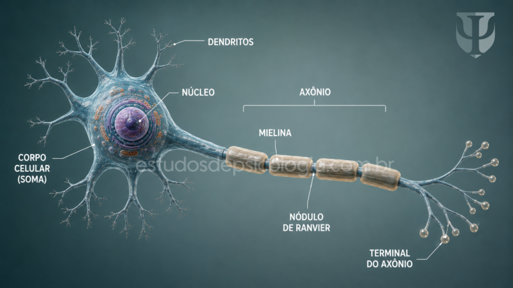 Estrutura Morfológica do Neurônio